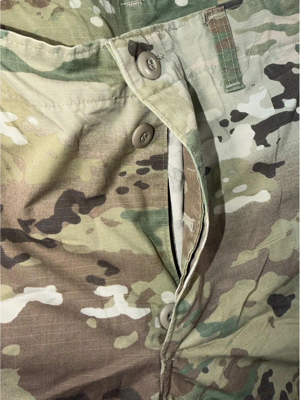 Men's Military Surplus Camouflage Cargo Pants Medium Regular